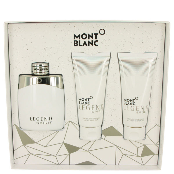 Montblanc Legend Spirit Cologne By Mont Blanc Gift Set For Men