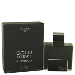 Solo Loewe Platinum Cologne By Loewe Eau De Toilette Spray For Men