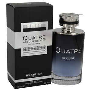 Quatre Absolu De Nuit Cologne By Boucheron Eau De Parfum Spray For Men
