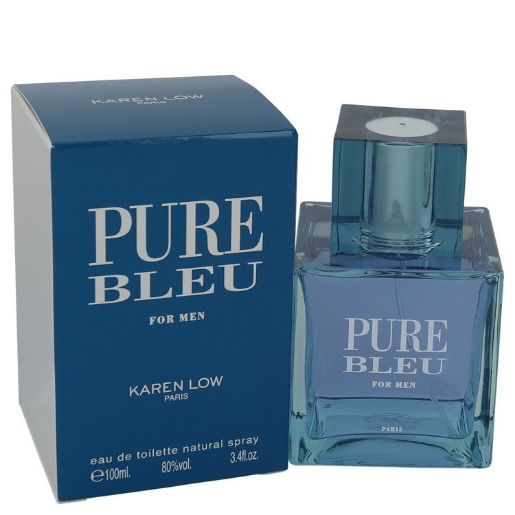 Pure Bleu Cologne By Karen Low Eau De Toilette Spray For Men
