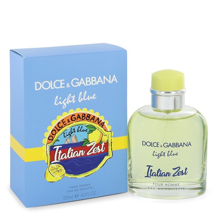Light Blue Italian Zest Cologne By Dolce & Gabbana Eau De Toilette Spray For Men