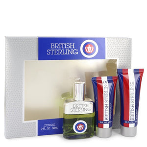 British Sterling Cologne By Dana Gift Set For Men