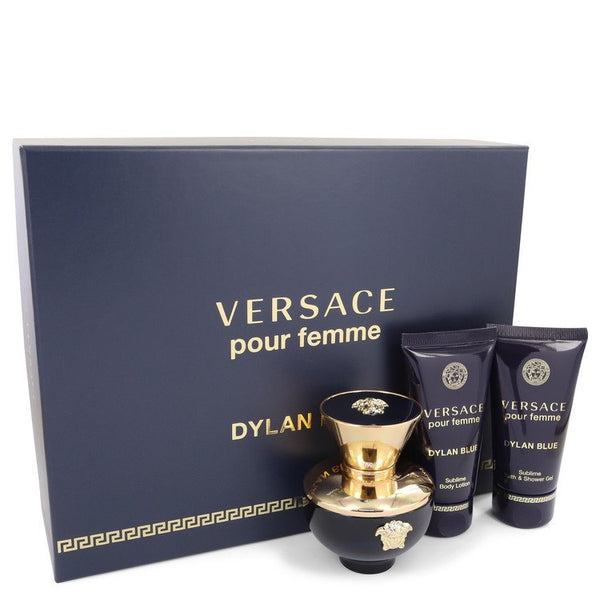 Versace Pour Femme Dylan Blue Perfume By Versace Gift Set For Women