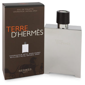 Terre D'hermes Cologne By Hermes Eau De Toilette Spray Refillable (Metal) For Men