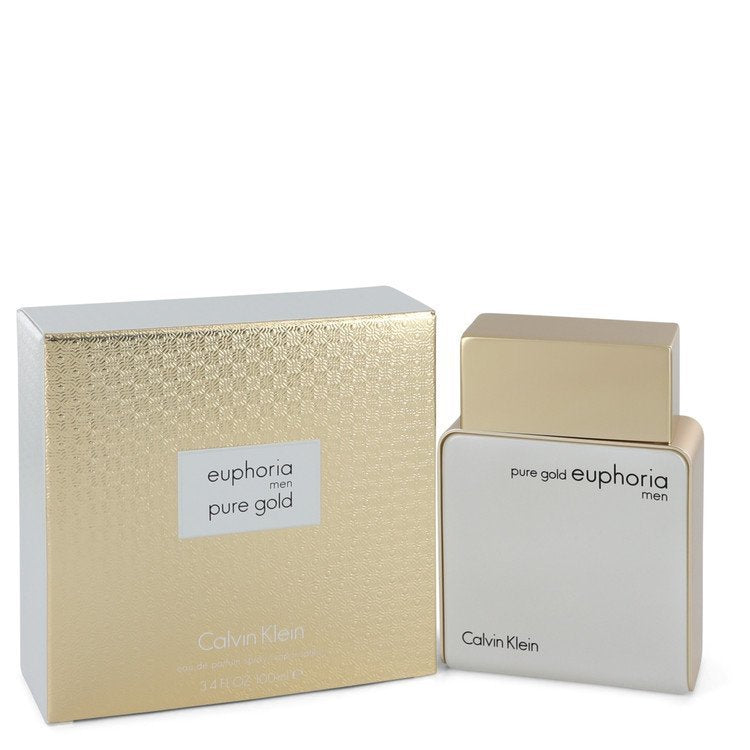 Euphoria Pure Gold Cologne By Calvin Klein Eau De Parfum Spray For Men
