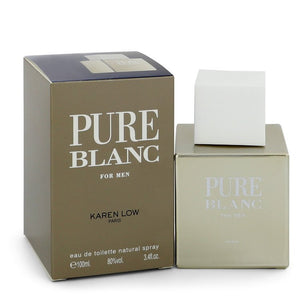 Pure Blanc Cologne By Karen Low Eau De Toilette Spray For Men