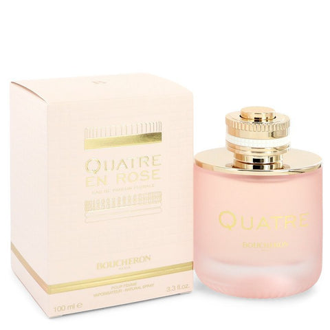 Quatre En Rose Florale Perfume By Boucheron Eau De Parfum Spray For Women