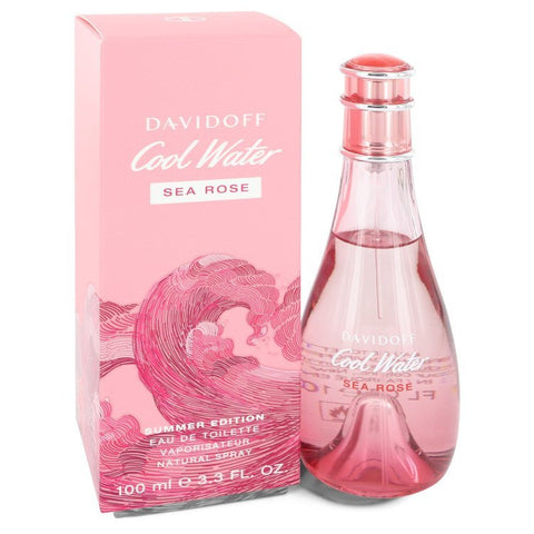 Cool Water Sea Rose Perfume By Davidoff Eau De Toilette Spray (2019 Summer Edition) For Women