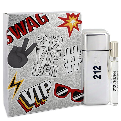 212 Vip Cologne By Carolina Herrera Gift Set For Men