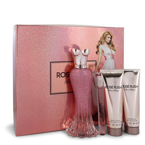 Paris Hilton Rose Rush Perfume By Paris Hilton Gift Set For Women