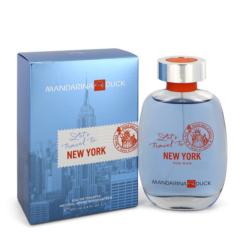 Mandarina Duck Let's Travel To New York Cologne By Mandarina Duck Eau De Toilette Spray For Men