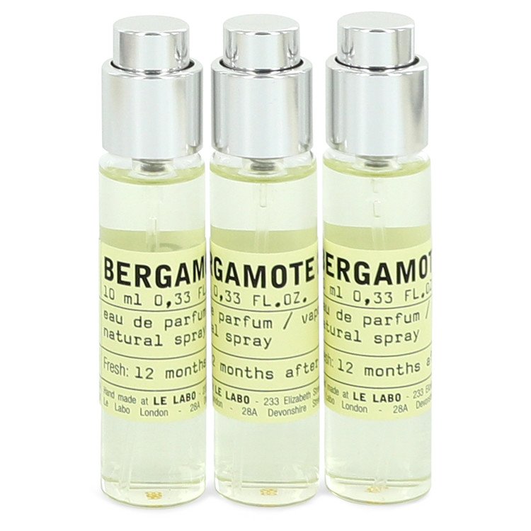 Le Labo Bergamote 22 Perfume By Le Labo Three Travel Size Eau De Parfum Sprays For Women