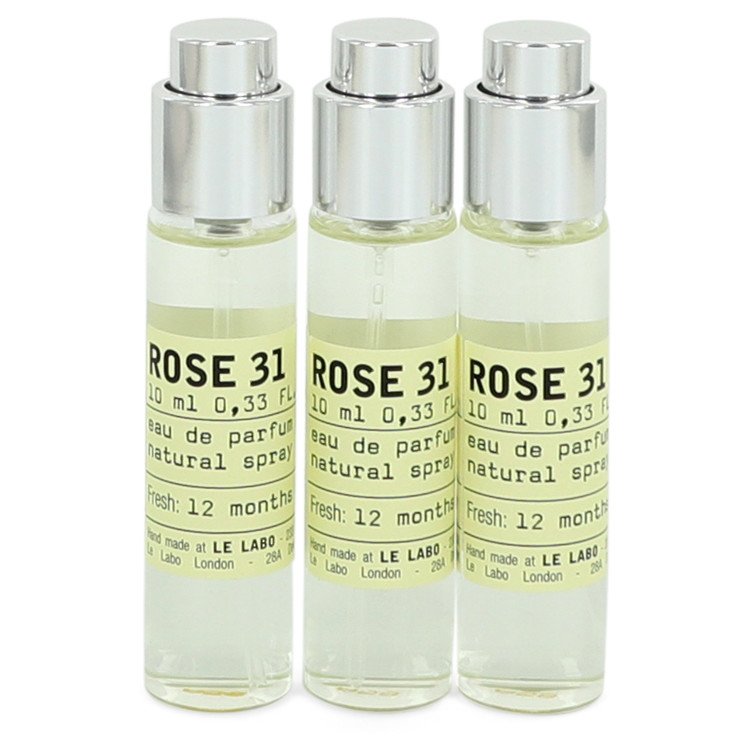 Le Labo Rose 31 Perfume By Le Labo Three Travel Size Eau De Parfum Sprays (Unisex) For Women