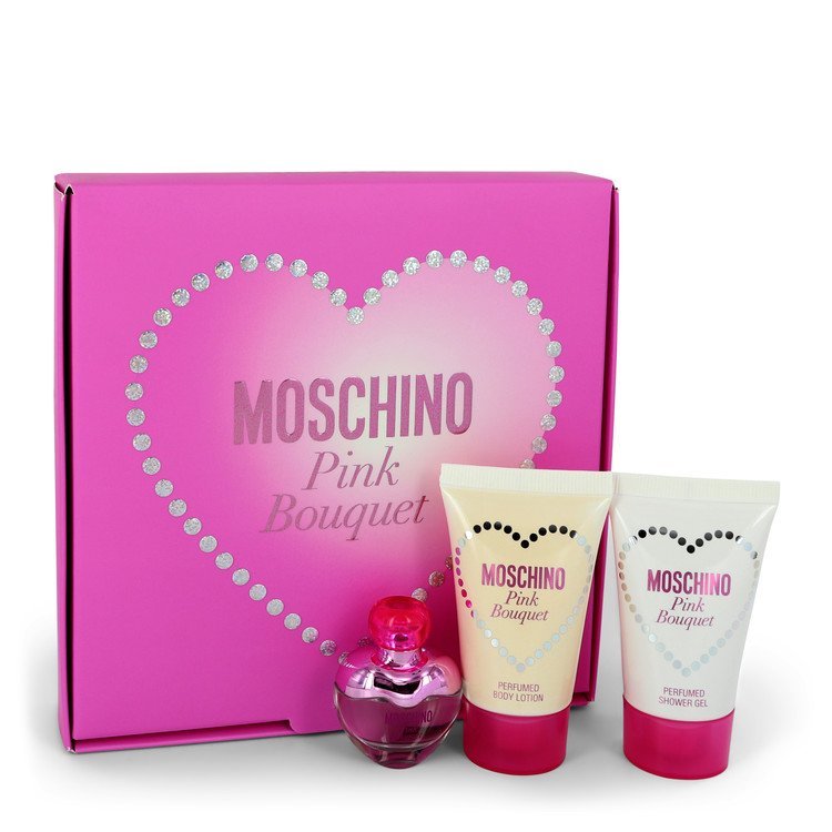 Moschino Pink Bouquet Perfume By Moschino Gift Set For Women