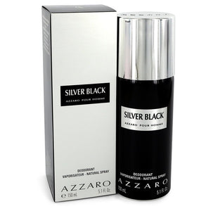 Silver Black Cologne By Azzaro Deodorant Spray For Men