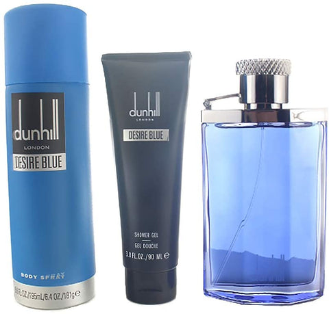 Desire Blue Cologne By Alfred Dunhill Gift Set For Men