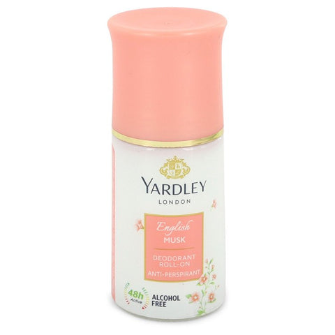 Yardley English Musk Perfume By Yardley London Deodorant Roll-On Alcohol Free For Women