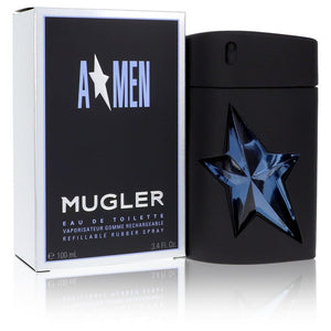 Angel Cologne By Thierry Mugler Eau De Toilette Spray Refillable (Rubber) For Men