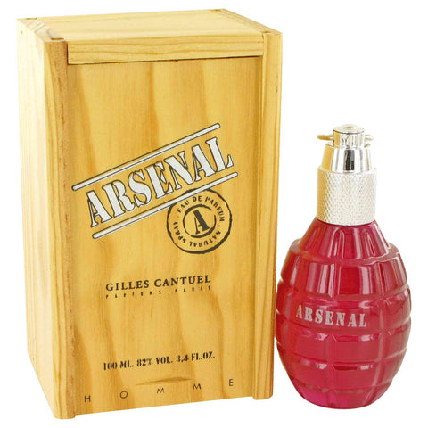 Arsenal Dark Red Cologne By Gilles Cantuel Eau De Parfum Spray For Men
