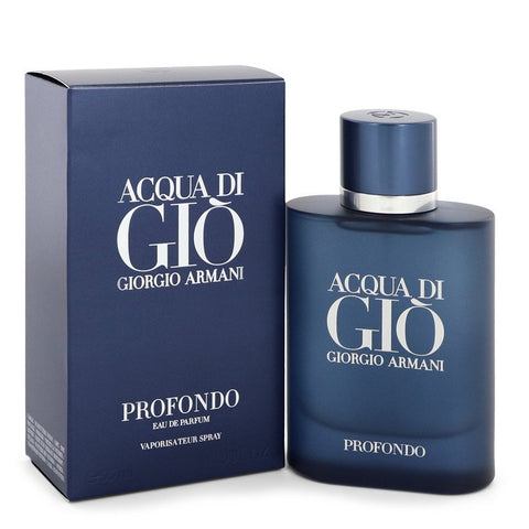 Acqua Di Gio Profondo Cologne By Giorgio Armani Eau De Parfum Spray For Men