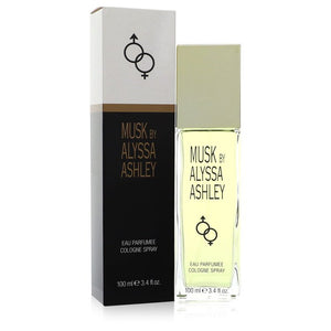 Alyssa Ashley Musk Perfume By Houbigant Eau Parfumee Cologne Spray For Women