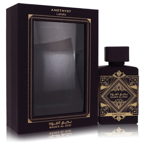 Amethyst Badee Al Oud Perfume By Lattafa Eau De Parfum Spray (Unisex) For Women