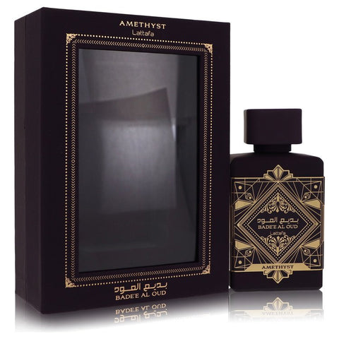 Amethyst Badee Al Oud Perfume By Lattafa Eau De Parfum Spray (Unisex) For Women