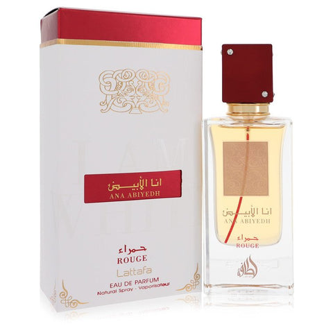 Ana Abiyedh I Am White Rouge Perfume By Lattafa Eau De Parfum Spray (Unisex) For Women