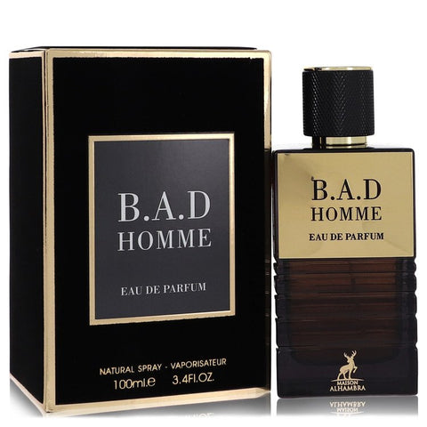 B.a.d Homme Cologne By Maison Alhambra Eau De Parfum Spray For Men