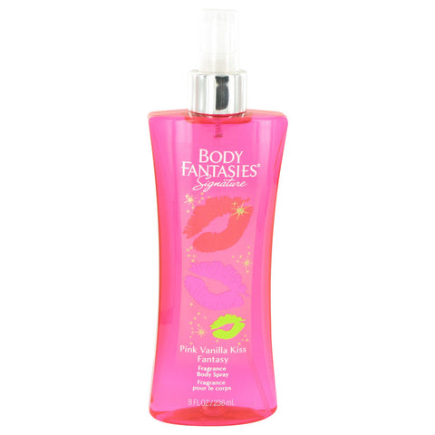 Body Fantasies Signature Pink Vanilla Kiss Fantasy Perfume By Parfums De Coeur Body Spray For Women