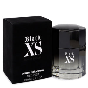 Black Xs Cologne By Paco Rabanne Eau De Toilette Spray (2018 New Packaging) For Men
