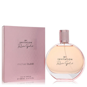 By Invitation Rose Gold Perfume By Michael Buble Eau De Parfum Spray For Women