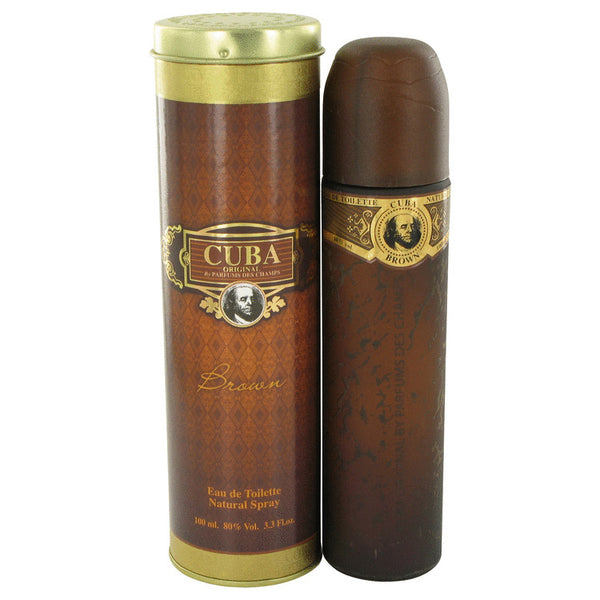 Cuba Brown Cologne By Fragluxe Eau De Toilette Spray For Men