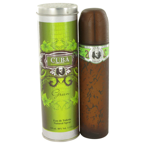 Cuba Green Cologne By Fragluxe Eau De Toilette Spray For Men