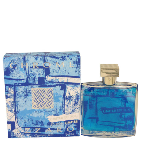 Chrome Summer Cologne By Azzaro Eau De Toilette Spray (Limited Edition 2015) For Men