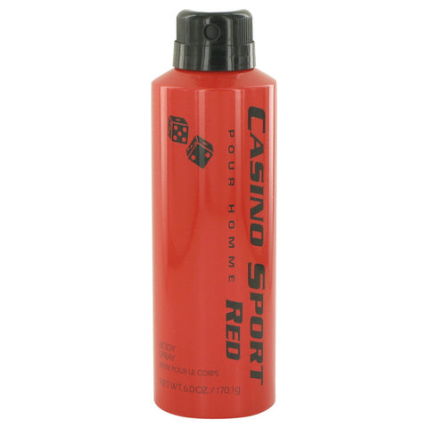 Casino Sport Red Cologne By Casino Perfumes Body Spray (No Cap) For Men