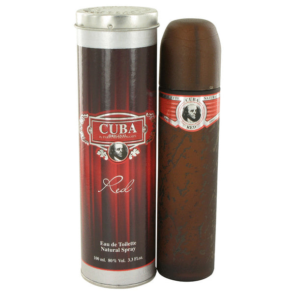 Cuba Red Cologne By Fragluxe Eau De Toilette Spray For Men