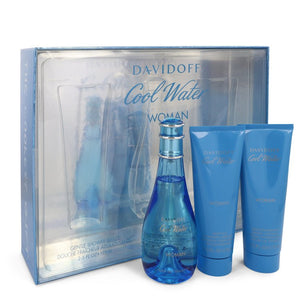 Cool Water Perfume By Davidoff Gift Set For Women