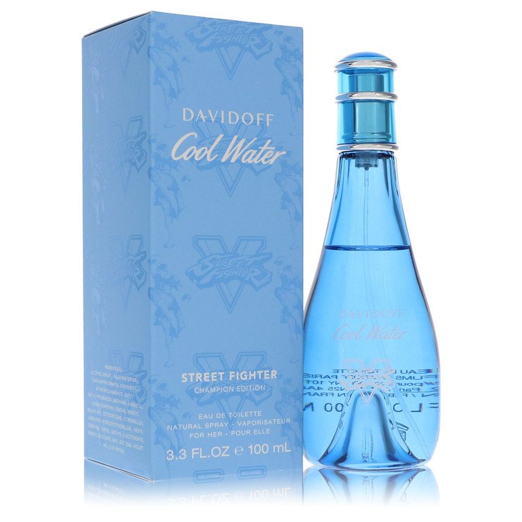 Cool Water Street Fighter Perfume By Davidoff Eau De Toilette Spray For Women