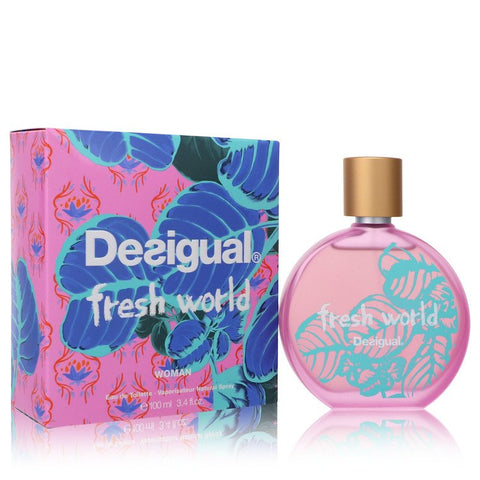 Desigual Fresh World Perfume By Desigual Eau De Toilette Spray For Women