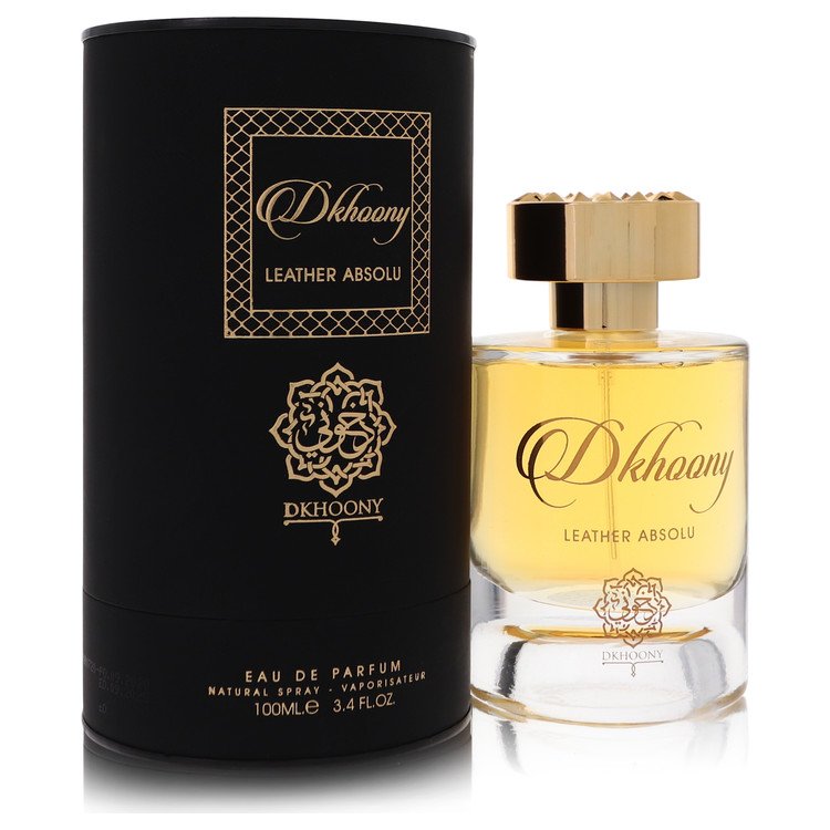 Dkhoony Leather Absolu Cologne By Dkhoony Eau De Parfum Spray For Men