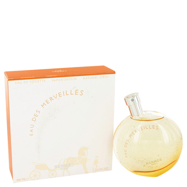 Eau Des Merveilles Perfume By Hermes Eau De Toilette Spray For Women