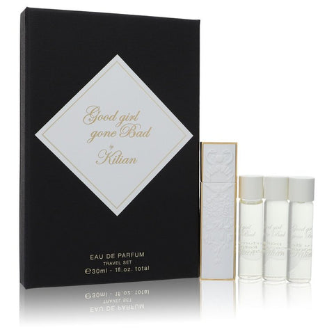 Good Girl Gone Bad Perfume By Kilian 4 x 0.25 oz Travel Spray includes 1 White Travel Spray with 4 Refills For Women