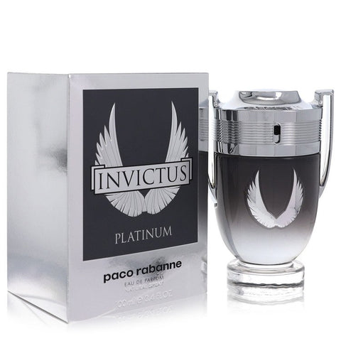 Invictus Platinum Cologne By Paco Rabanne Eau De Parfum Spray For Men