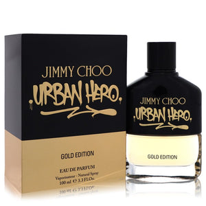 Jimmy Choo Urban Hero Gold Edition Cologne By Jimmy Choo Eau De Parfum Spray For Men