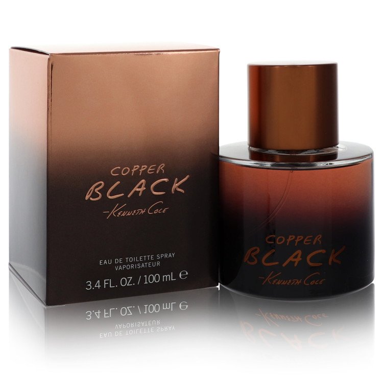 Kenneth Cole Copper Black Cologne By Kenneth Cole Eau De Toilette Spray For Men