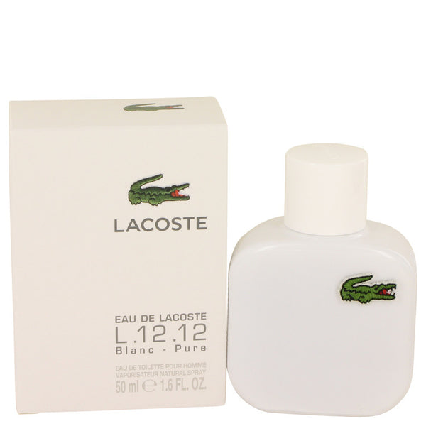 Lacoste Eau De Lacoste L.12.12 Blanc Cologne By Lacoste Eau De Toilette Spray For Men