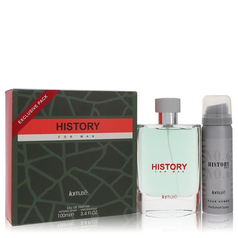 La Muse History Cologne By La Muse Gift Set For Men