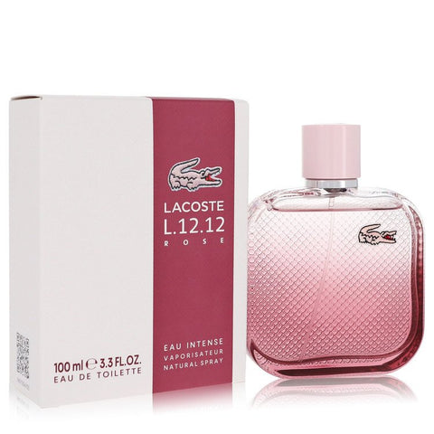 Lacoste Eau De Lacoste L.12.12 Rose Eau Intense Perfume By Lacoste Eau De Toilette Spray For Women