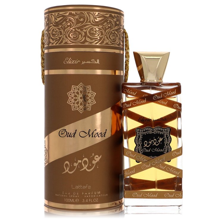 Lattafa Oud Mood Elixir Cologne By Lattafa Eau De Parfum Spray (Unisex) For Men